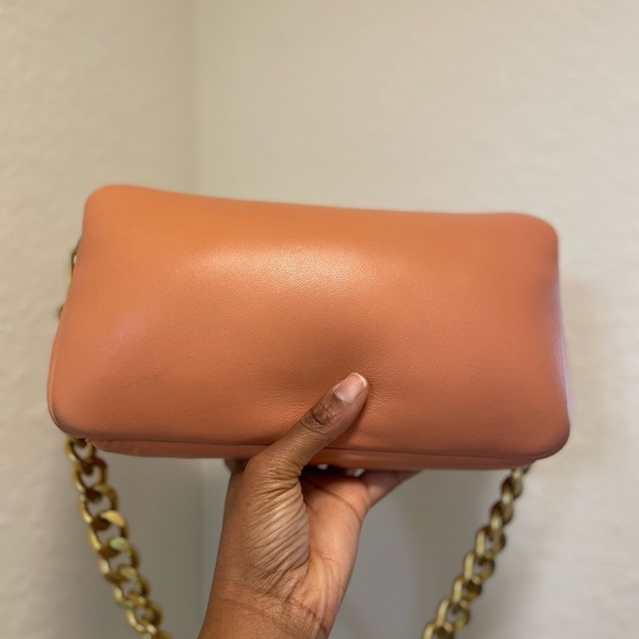 Coach Leather Pillow Tabby 26 in Light Coral - Picture 3 of 13